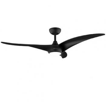 Cecotec EnergySilence Aero 5295 Black Ventilador de Techo con Luz LED y Mando a Distancia 40W, Motor DC, 54 pulgadas, Luz LED de 15W, 3 Tonalidades seleccion