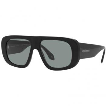 Giorgio Armani AR 8183 Black/Grey Sunglasses for Men, Size: 56 MM