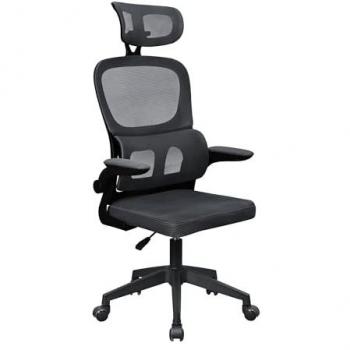 Silla Ergonómica Profesional Mars Gaming MGC-ERGOPRO, Soporte Lumbar Activo, Malla Transpirable, Altura Ajustable 120-130cm, Reposabrazos Abatibles y Reposac