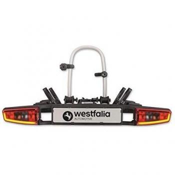 Portabicicletas de enganche plegable Westfalia Bikelander para 2 bicicletas, compatible con eBikes, capacidad máxima 60 kg, universal