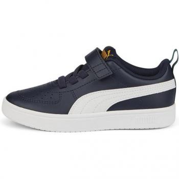 Zapatillas Puma Rickie Negras - Estilo y Comodidad Deportiva, Zapatillas Puma Rickie+ PS Infantil