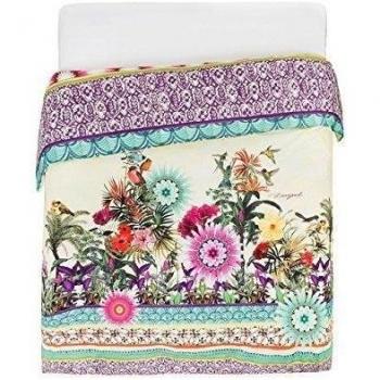 Desigual Botanical Dream - Funda nórdica, 260 x 240 cm, color lila flandes