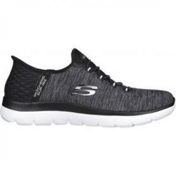 Skechers Sport Slip-Ins: Summits-Dazzling Haze Women's Black Sneaker 7 M