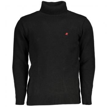 US Grand Polo Elegant Embroidered Turtleneck Sweater - XXL