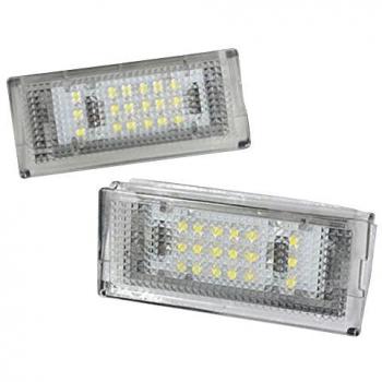 Sodial(R) 58952 Luz de Matricula de Licencia SodialR2X 18 Led Luz de Matricula de Licencia, Blanco