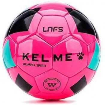 KELME Olimpo Spirit Oficial LNFS 2018-2019, Balón, Rosa flúor, Talla 4