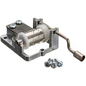 18 Nota Mecanismo de manivela Caja de música Movimiento Caja de música de bricolaje Juego de tronos