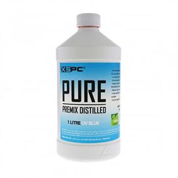 XSPC Pure Premix Distilled Coolant - UV Blue - 1 Litre