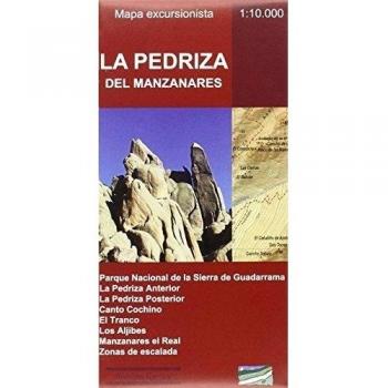 La Pedriza del Manzanares. Mapa excursionista
