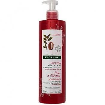 Klorane Cuerpo - Gel de ducha, 1 Unidad, 400 ml