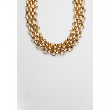 Gold Thick Chain Necklace OS