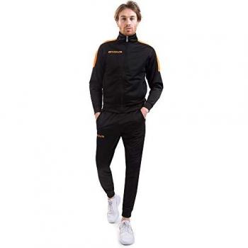 Givova Revolution Chándal TR033F-1028, conjunto deportivo para hombre, multicolor, incluye chaqueta y pantalón, material ligero y transpirable, diseño moderno y cómodo