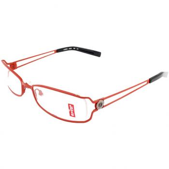 Levi's LS2504 022 Gafas Recetadas para Mujer Rojas 54