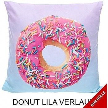 Decoración Cojín Almohada Home accesorio 50 x 50 cm by Johnny chicos, algodón, Donut Lila Verlauf