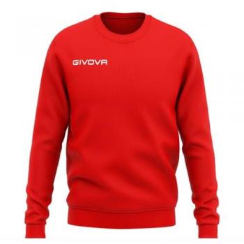 Givova One Red Fleece Sweatshirt for Men