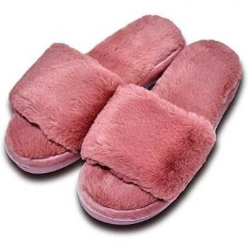 COFACE - Zapatillas de casa para Mujer, Elegantes, de algodón, Antideslizantes, para otoño/Invierno, en 4 Colores