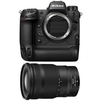 Cámara Mirrorless Nikon Z9 45.7 MP con Objetivo Z 24-120mm f/4 S, Sensor CMOS 24x36, Video 8K y Conectividad WiFi