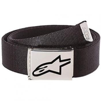 Alpinestars Ageless Web Belt - Black/Chrome, Unisex