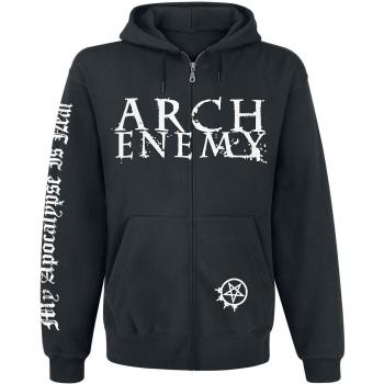 Arch Enemy My Apocalypse Sudadera capucha con cremallera Negro