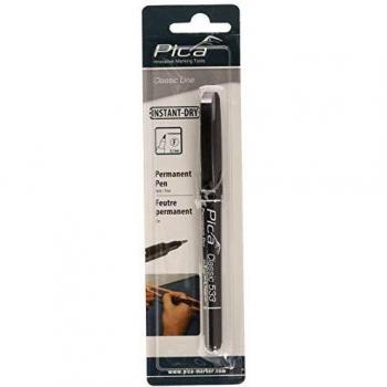 Marcador Permanente PICA 533/46/SB Classic Punta Fina, Color Negro