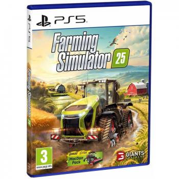 Farming Simulator 25 PS5 - Simulador - Nuevo a Estrenar - PAL España - Meridiem Games - PREVENTA - Lanzamiento 12/11/24