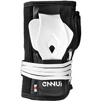 Muñequera Allround Ennui para patinaje y skate, XL, color negro