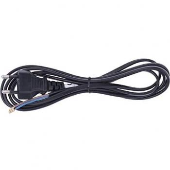 Flexo-Cable-PVC EMOS 2 x 0,75 mm, 2 m, Negro, KF-H1 H03VVH2-F HY020-F