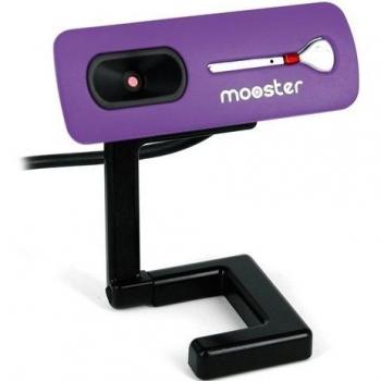 Mooster PCS71902MWC51VL - Webcam, microfono integrado, color violeta