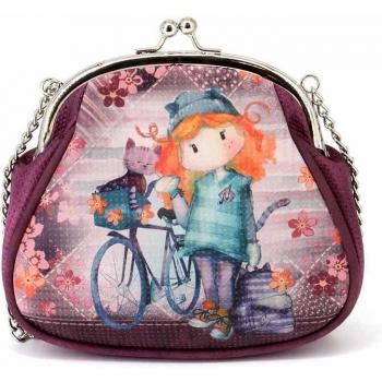 Bolso bandolera Forever Ninette Bicycle rojo