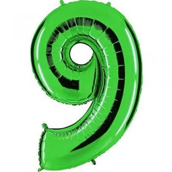 Grabo 039GR-P Número 9 Superloon paquete único, longitud: 40 pulgadas, color, verde, talla única , color/modelo surtido