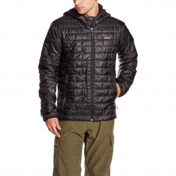 Chaqueta Patagonia Nano Puff Hoody PrimaLoft Negra - Talla M