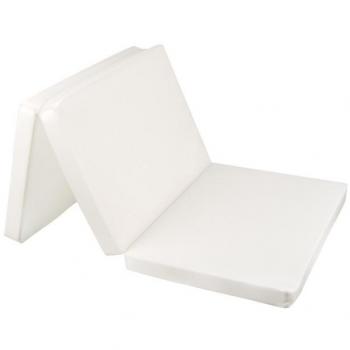 Colchón plegable 59/118/5 cm poliéster Gris Claro