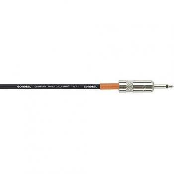 Cordial 0.6m Mono/Stereo Patch Cable (3.5mm Jack, Black)