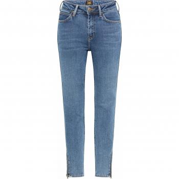 Lee Scarlett High Waist Zip Women's Jeans in Mid Ely