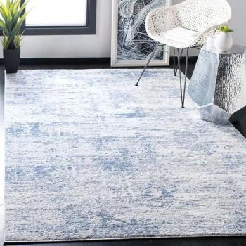 Safavieh Amelia Contemporary Abstract Area Rug 6 ft. x 9 ft. Neutral/Blue