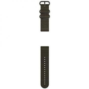 Suunto Traverse Alpha Foliage Textile Strap Correa de Silicona, Unisex, Verde