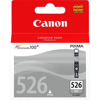 Canon CLI-526GY Grey Ink Cartridge, 9ml, Page Yield 1515 Pages - 4544B001
