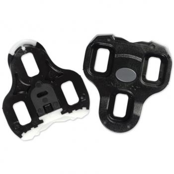 LOOK Cycle - Calas de Ciclismo KEO Grip con Función de Memoria de Posicionador - Compatible con Todos los Pedales del Mercado - Superficie de TPU Antideslizante - Libertad Angular de 0° - Color Negro