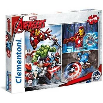Puzzle 3 x 48 Avengers 25203