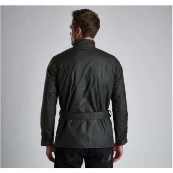 Barbour - Chaqueta de Moto de Cera International Blackwell Wax Jacket Sage L