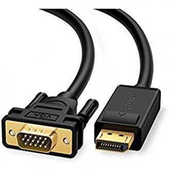 Adaptador DisplayPort Macho a VGA Macho 30AWG 5m