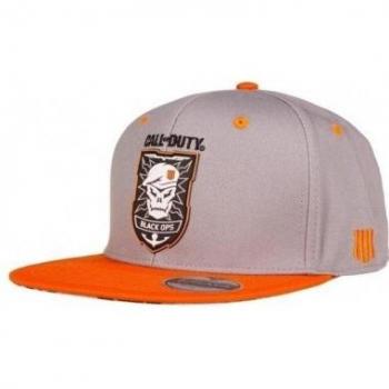 Gorra Parche Call of Duty: Black Ops 4 - Color gris, diseño con parche de Black Ops 4, estilo casual
