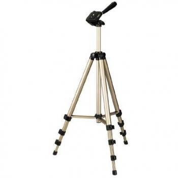 Hama Star 700 Trípode 1/4 Altura de trabajo 42 - 125 cm Champagne incl. bolsa, Nivel