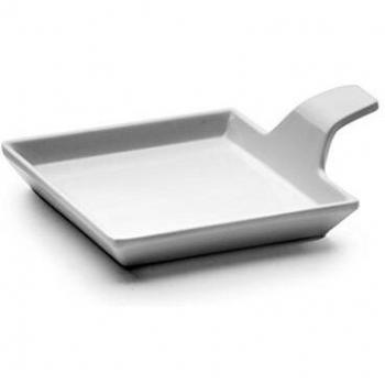 Lacor - 63609 - Bandeja Para Delicates De Melamina Classic 9,5 cm- Blanco