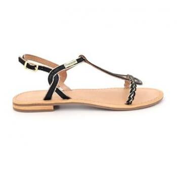 Sandalias Les Tropéziennes por M. Belarbi HAPPY en Negro, Talla 40 para Mujeres