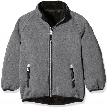 NAME IT Nitbeta Softshell Ted Jacket Grey Nmt Fo, Chaqueta Impermeable para Niños