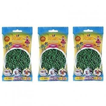Hama 207-10 Dark Green Midi Beads 3000 pcs