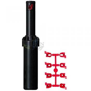 Aspersor de riego Hunter PGJ-04-V antidrenante 1/2 con alcance de 4,3 a 11,6 m