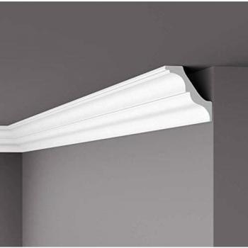Moldura de Techo de Poliestireno NMC Nomastyl 100 x 95 mm Blanco 2 m