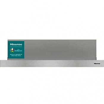 Hisense CH6TL4BX - Campana Telescópica 60 cm, Capacidad de Succión de 450 m³/h, Iluminación LED, Fácil Limpieza y Mantenimiento